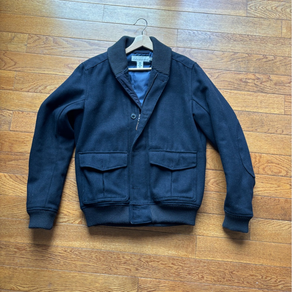 H&M Peacoat Coat Short